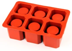 Moule silicone Ice Shot carré Déco Relief