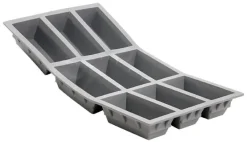 Moule silicone élastomoule 9 cakes 30 x 17,6 cm De Buyer
