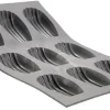Moule silicone élastomoule 9 madeleines 30 x 17,6 cm De Buyer