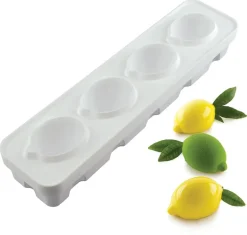 Moule silicone Limone e lime 4 citrons 40 x 10 cm Silikomart