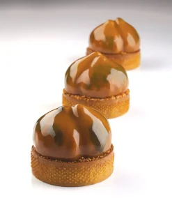 Moule silicone Marron format tartelette Par Cedric Grolet Pavoni