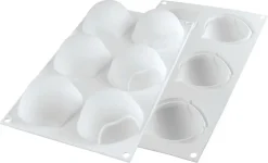 Moule silicone 6 marrons 30 x 17,5 cm Silikomart