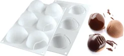 Moule silicone 6 marrons 30 x 17,5 cm Silikomart