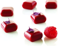Moule silicone Micro Gem 35 micro carrés bombés 30 x 17,5 cm Silikomart