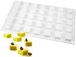 Moule silicone Micro square 35 micro carrés 30 x 17,5 cm Silikomart