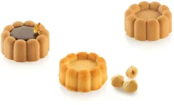 Moule silicone 18 mini-charlottes 30 x 17,5 cm Silikomart