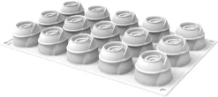 Moule silicone 15 mini givrés 30 x 17,5 cm Silikomart