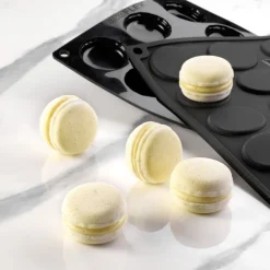 Moule silicone Mini Macaron Kit 2 pièces Ø 4 cm Pavoni