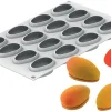 Moule silicone 16 mini-mangues 30 x 17,5 cm Silikomart