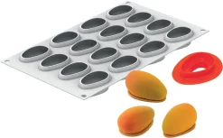Moule silicone 16 mini-mangues 30 x 17,5 cm Silikomart