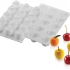 Moule silicone 15 mini pommes 30 x 17,5 cm Silikomart