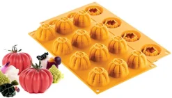 Moule silicone Naturae Pomodoro Tomate Ø 4,3 cm 30 x 17,5 cm Silikomart