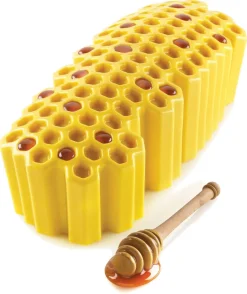 Moule silicone nid d'abeille 25 x 9 cm Silikomart