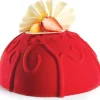 Moule silicone Pavocake dôme baroque Ø 18 x ht 9 cm Pavoni