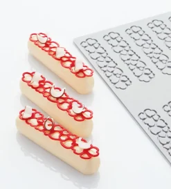 Moule silicone Pavodécor Décor petits coeur 10 empreintes Pavoni