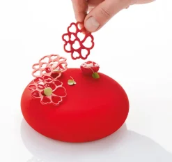 Moule silicone Pavodécor Décor petits coeurs 15 empreintes Pavoni