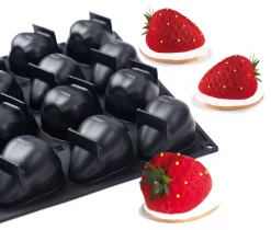 Moule silicone Pavoflex 20 fraises 40 x 30 cm Pavoni