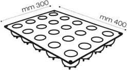 Moule silicone Pavoflex 20 mandarines 40 x 30 cm Pavoni