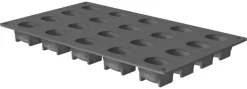 Moule silicone Pavoflex 20 petites pistaches 30 x 17.5 cm Pavoni