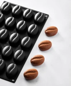 Moule silicone Pavoflex 20 petits grains de café 30 x 17.5 cm Pavoni
