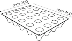 Moule silicone Pavoflex 20 poires 40 x 30 cm Pavoni