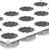 Moule silicone 15 petites charlottes 30 x 17,5 cm Silikomart