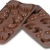 Moule silicone pour chocolat 14 sujets de Pâques Easy Choc Silikomart
