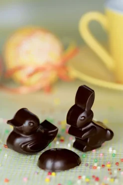 Moule silicone pour chocolat 14 sujets de Pâques Easy Choc Silikomart