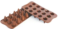 Moule silicone pour chocolat 15 cônes Easy Choc Silikomart