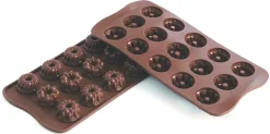 Moule silicone pour chocolat 15 sujets Fantasia Easy Choc Silikomart