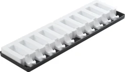 Moule silicone pour glace 10 barres arrondies 40 x 12 cm Silikomart