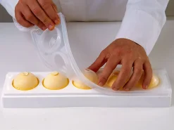 Moule silicone professionnel 3D 5 sphères Ø 5,8 cm Silikomart