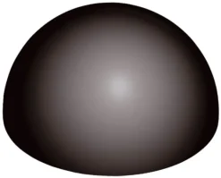 Moule silicone professionnel 28 demi-sphères Ø 7 cm 60 x 40 cm Mallard Ferrière