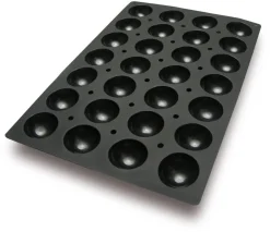 Moule silicone professionnel 28 demi-sphères Ø 7 cm 60 x 40 cm Mallard Ferrière