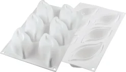 Moule silicone 6 pétales Ruben 30 x 17,5 cm Silikomart