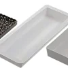 Moule silicone rectangulaire mille bulles 30 x 10 cm Silikomart