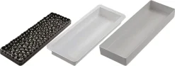 Moule silicone rectangulaire mille bulles 30 x 10 cm Silikomart