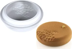 Moule silicone rond empreinte dune Ø 16 x ht 4,5 cm Silikomart