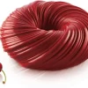 Moule silicone rond Intreccio Ø 18 cm Silikomart