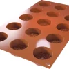 Moule silicone rond mauresque 15 empreintes 30 x 17,5 cm Silikomart