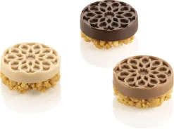 Moule silicone rond mauresque 15 empreintes 30 x 17,5 cm Silikomart