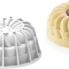Moule silicone rond Plein Coeur GM Ø 14 x 5,9 cm Silikomart