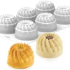 Moule silicone 6 ronds Pleincoeur Ø 7 x 4,8 cm Silikomart