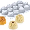 Moule silicone 15 ronds Pleincoeur Ø 4 x 2,7 cm Silikomart