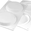 Moule silicone 2 ronds 30 x 17,5 cm Silikomart