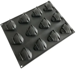 Moule silicone Sfogliatella par Giuseppe Amato 7,7 x 7,1 x ht 3,5 cm Pavoni