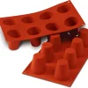 Moule silicone Silicon Flex 8 babas Ø 5,5 cm 30 x 17,5 cm Silikomart
