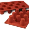 Moule silicone Silicon Flex 11 babas Ø 4,5 cm 30 x 17,5 cm Silikomart
