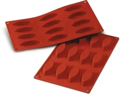 Moule silicone Silicon Flex 12 barquettes 30 x 17,5 cm Silikomart