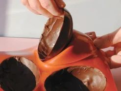 Moule silicone Silicon Flex 5 demi oeufs 10 x 7,3 cm 30 x 17,5 cm Silikomart